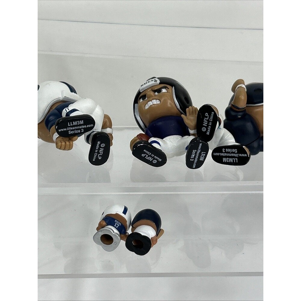 NFL MLB TeenyMates Biggshots Figures Lot Colts Ravens Bears Tigers Series 3 - Picture 8 of 9